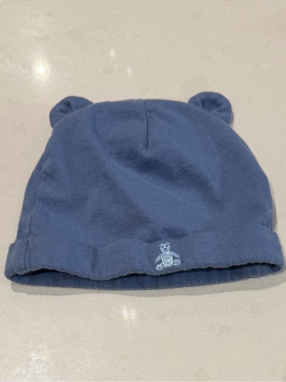 Baby gap 0-3m Kids Blue Bear Ear Beanie Hat